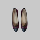 Laura Maria- negro fucsia print